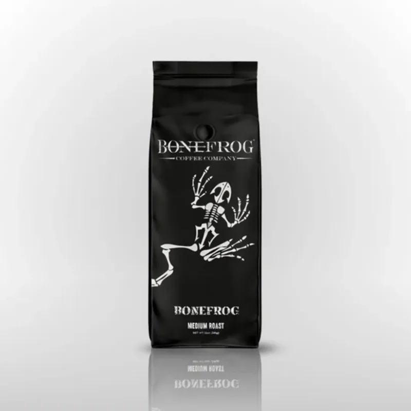 Bonefrog Blend coffee bags